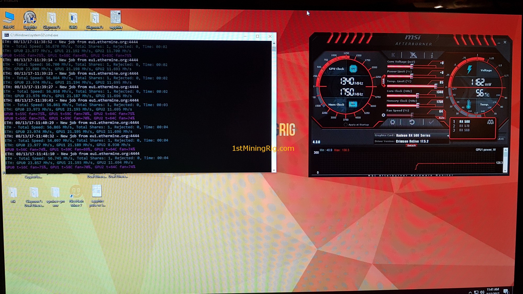 rx580以太坊(以太坊rx580算力多少)